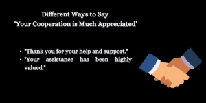 "Thank you for your valuable collaboration." "Your assistance in this matter is highly valued." "I am truly thankful for your flexibility and positive response." "Your teamwork and collaborative efforts were commendable." "Your contribution was invaluable; we couldn’t have done it without you." "We acknowledge your support and express our deepest gratitude." "Your commitment and efforts have been truly instrumental." "Thank you for your help and support." "We sincerely appreciate your cooperation and contribution." "Your assistance has been highly valued." "Your flexibility and understanding mean a lot to us." "We are grateful for your teamwork and cooperative spirit." "Your diligent effort and proactive approach were a boon." "Your accommodating nature made the process harmonious." 